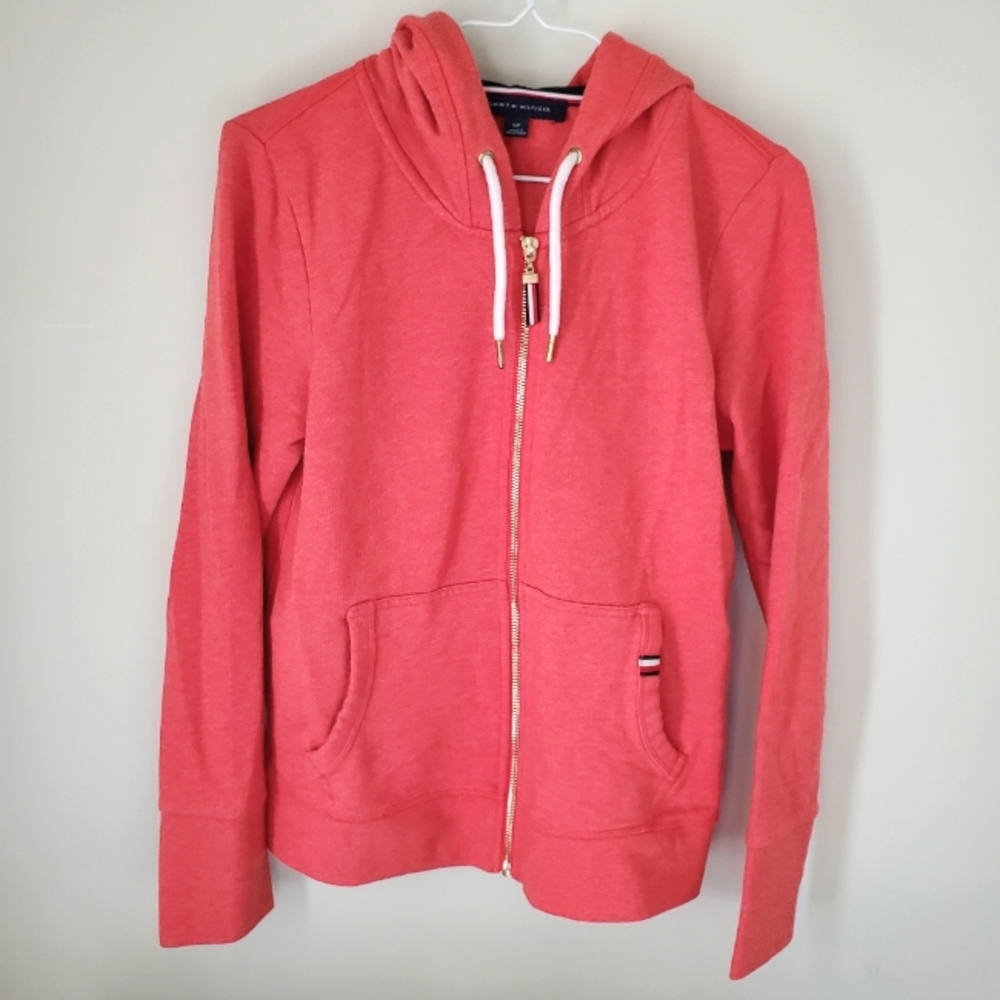 Timmy Hilfiger Zip-up Coral Sweatshirt